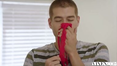 brother with sister at home